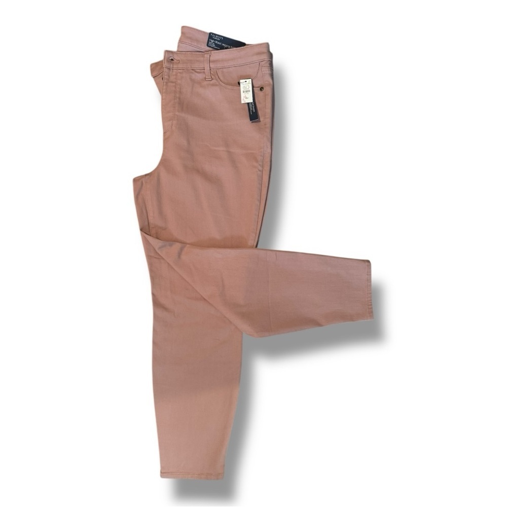 Talbots Flawless high waist slimming tan Jeans 16P NWT
